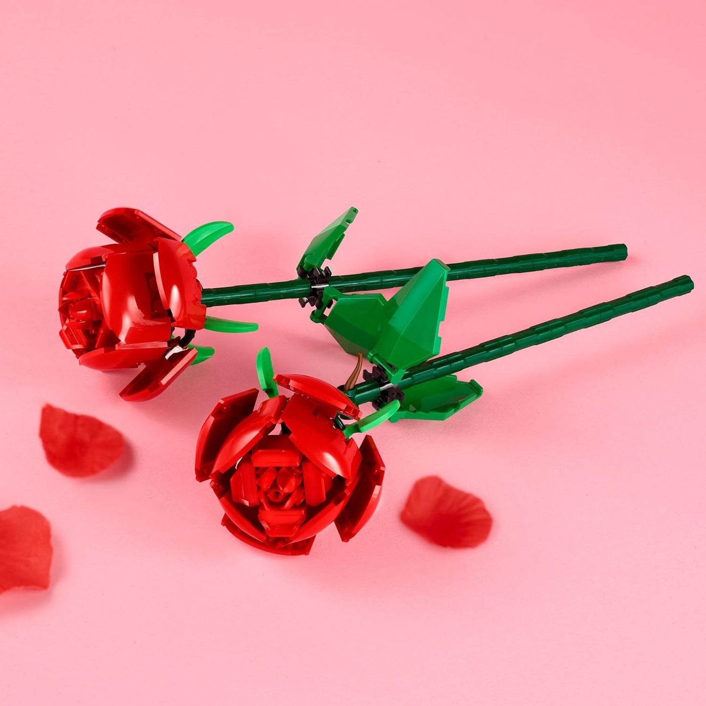 LEGO Roses Building Kit, Unique Gift for Valentine's Day, Botanical Collection, Gift to Build Together, 40460
