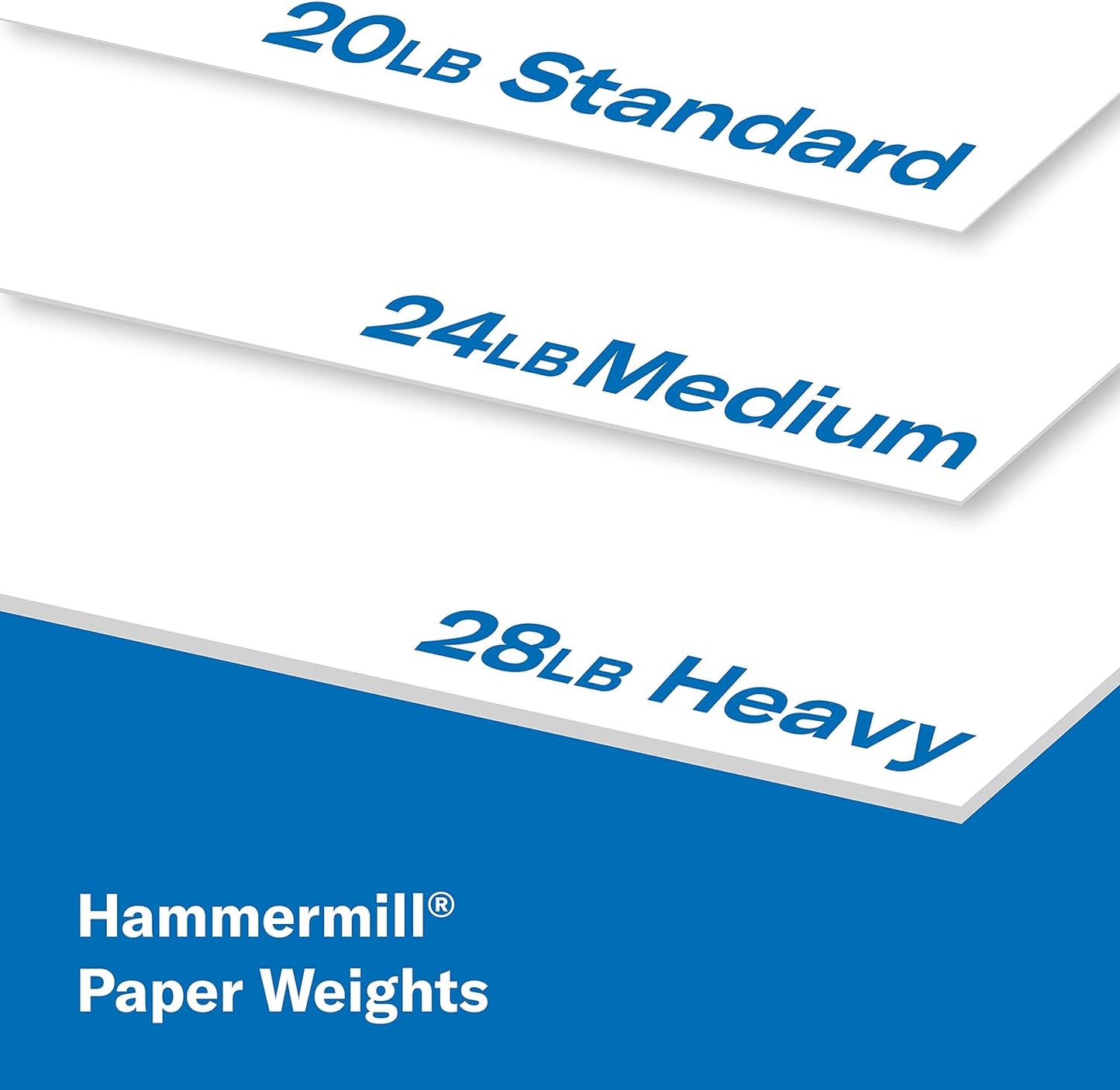 Hammermill Printer Paper, 20 Lb Copy Paper, 8.5 x 11 - 8 Ream (4,000 Sheets) - 92 Bright, Made in the USA