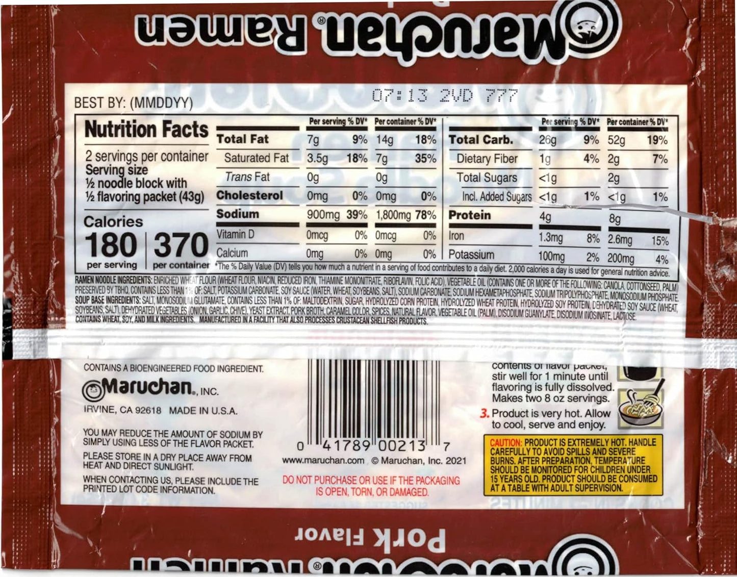 Maruchan Ramen Noodle Soup Variety - 6 Flavors, Pack of 24 with By The Cup Chopsticks