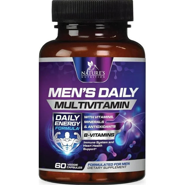 Multivitamin for Men Highest Potency Daily Mens Vitamins & Minerals Supplement