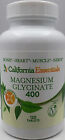 MAGNESIUM GLYCINATE BONE + HEART + MUSCLE + NERVE HEALTH 400mg-FREE SHIP