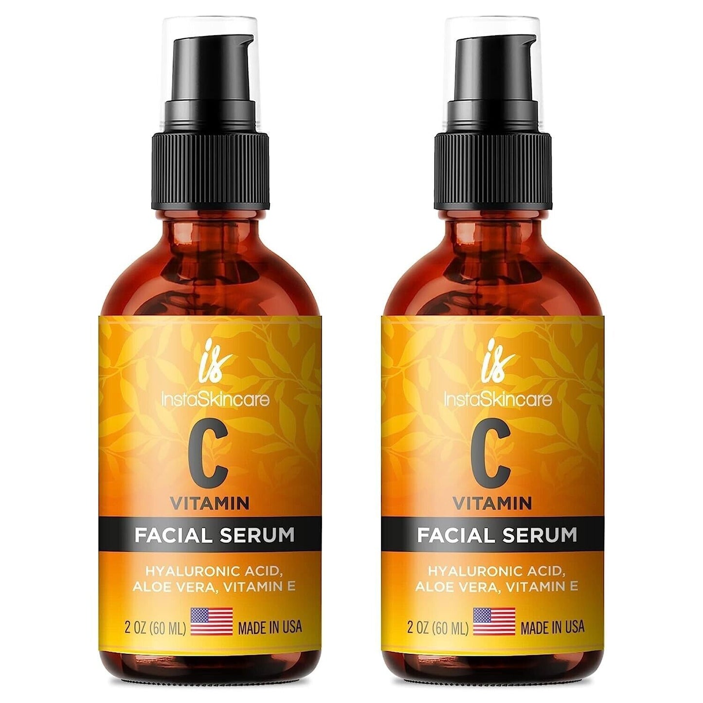 Vitamin C Serum for Face with Hyaluronic Acid Vitamin E Best Skin Anti-Aging