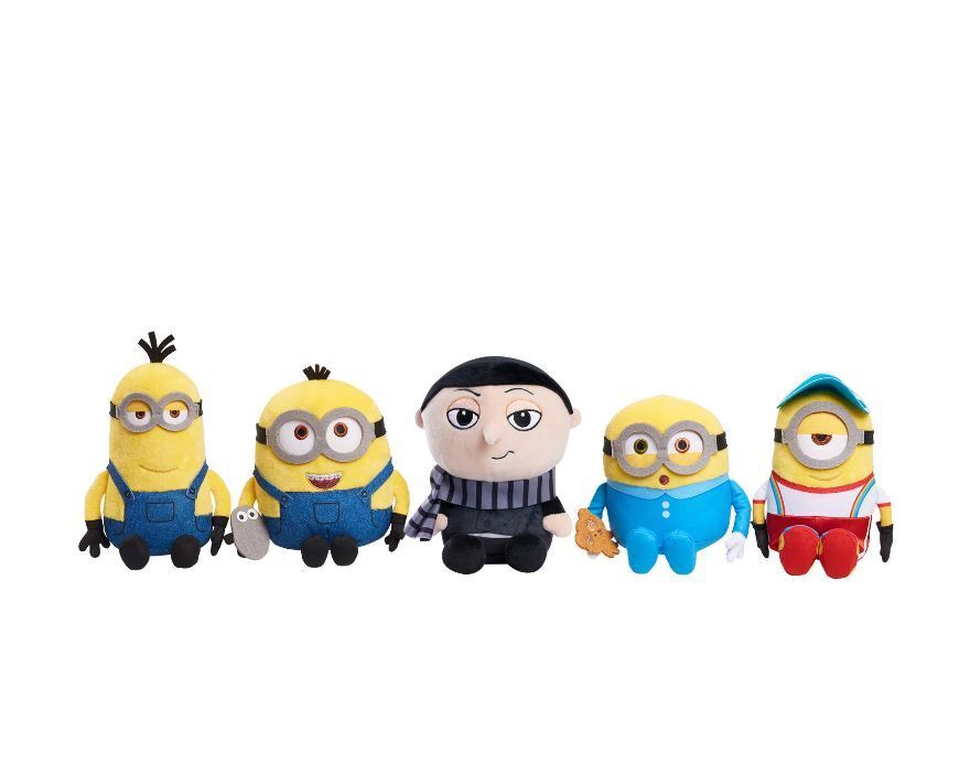 Minions Illumination's Gru Small Plush 5-piece Set - 36 to 96 months