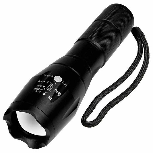 Super Bright Tactical Military LED Flashlight flash light super high LUX!