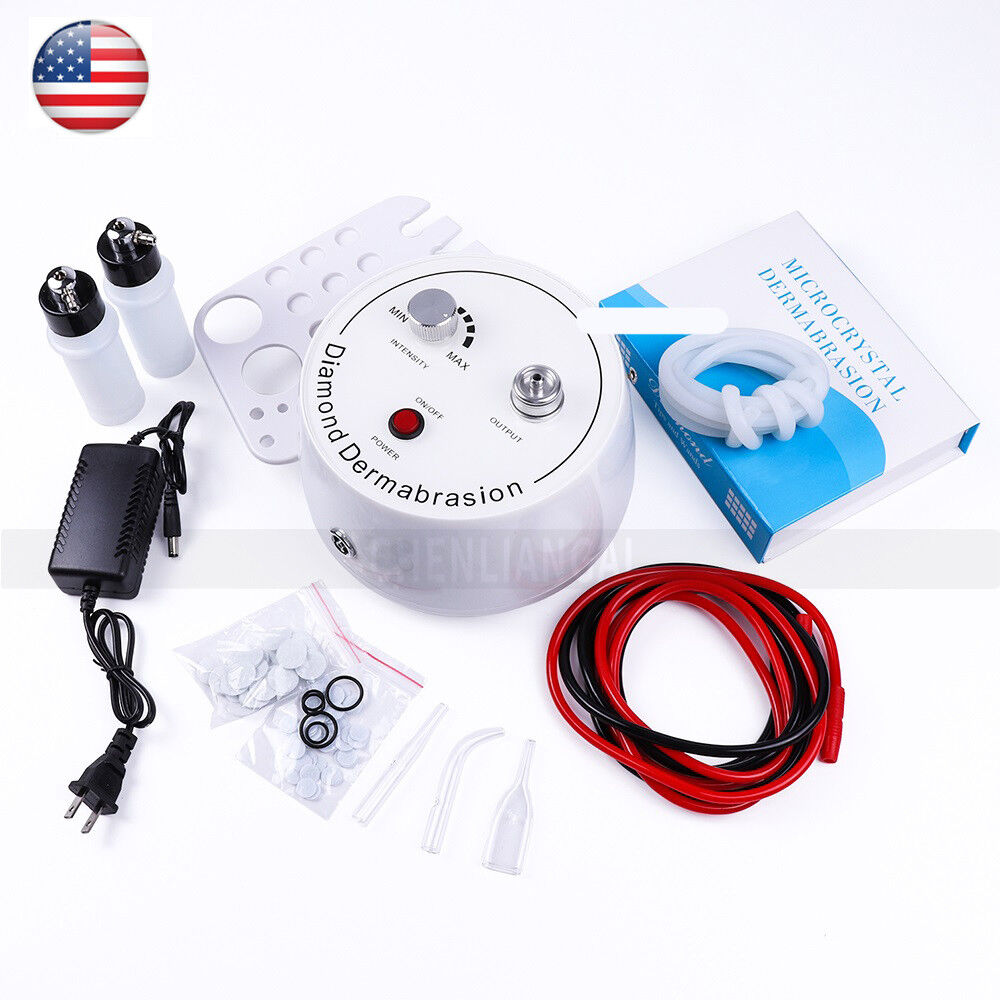 3 in1 Diamond Microdermabrasion Dermabrasion Facial Peel Vacuum Spray Machine US