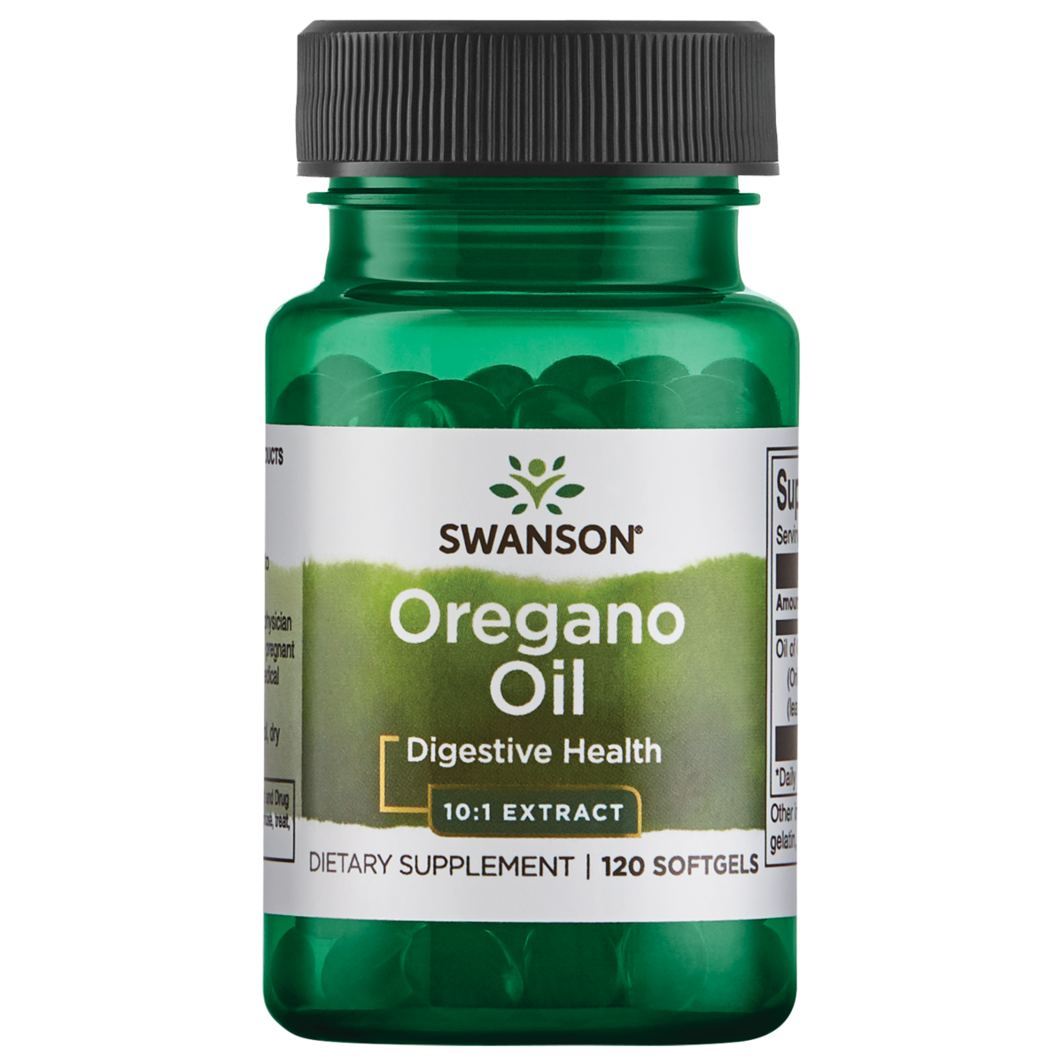 Swanson Oregano Oil 10:1 Extract Softgels, 150 mg, 120 Count