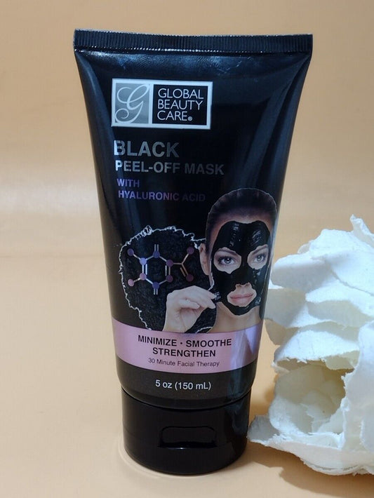 Global Beauty Care Black Peel - Off Mask Minimize+ Smooth Strengthen 5 oz New