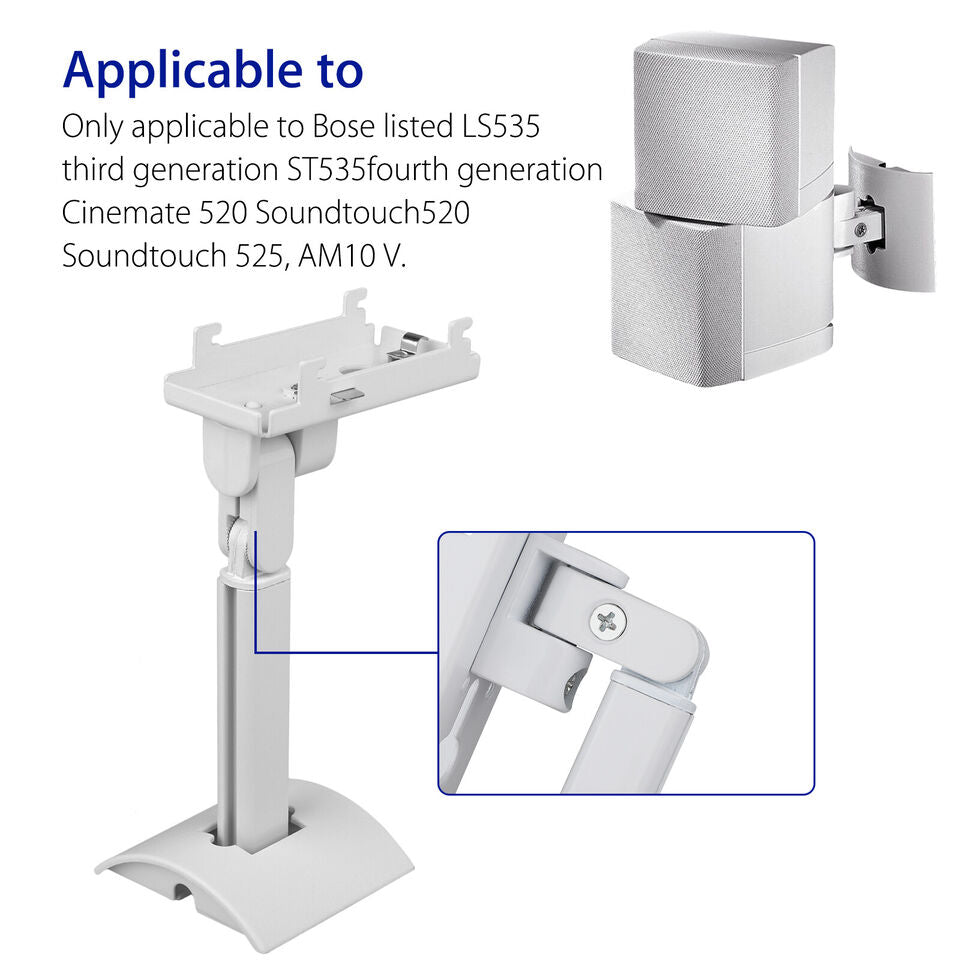 UB20 SERIES2 II Wall Ceiling Bracket Mount for Bose all Lifestyle CineMate White