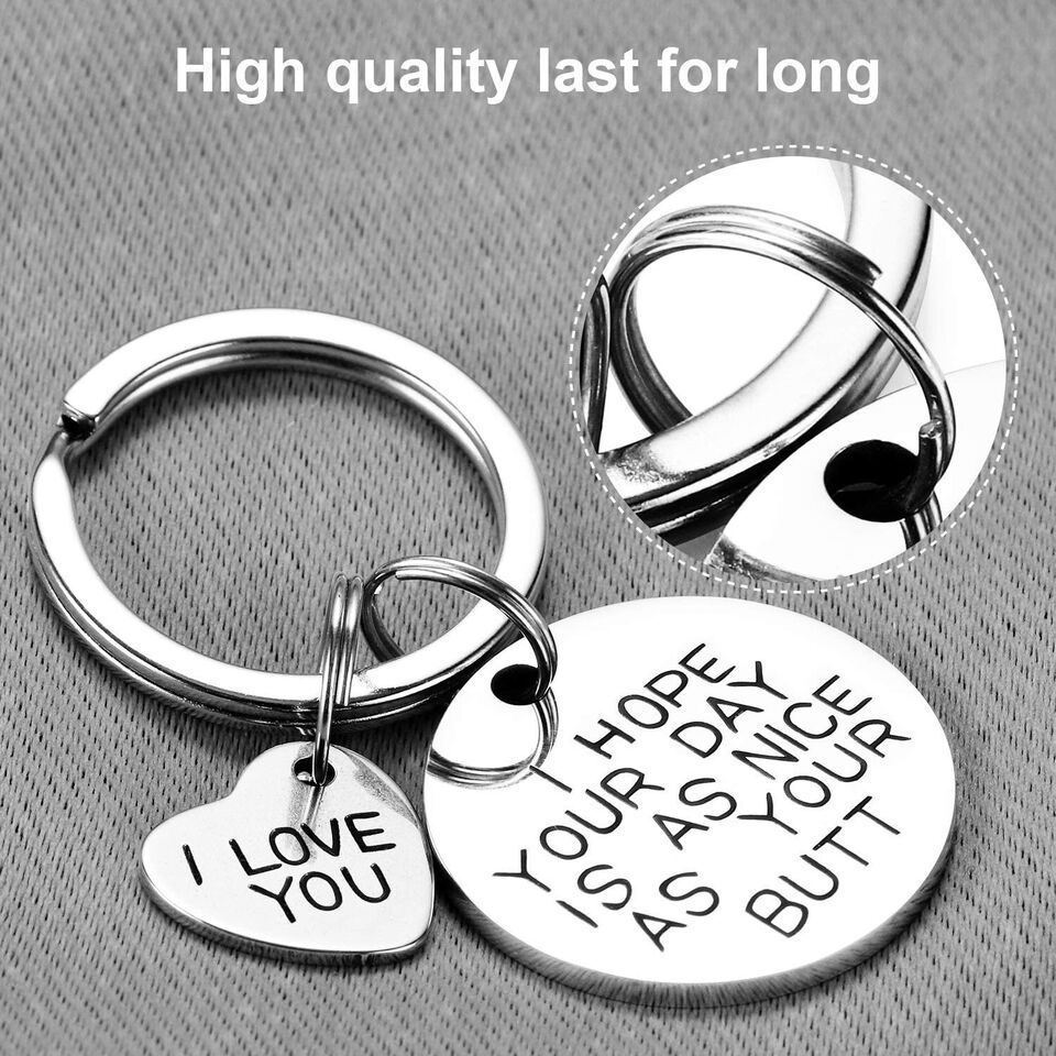 Funny Gift for Women Wife Girlfriend Sexy Keychain Valentines Day Gifts for Her