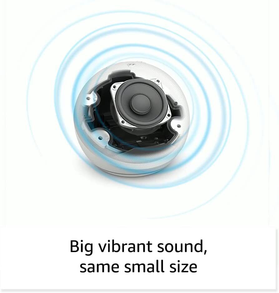 Amazon Echo Dot Smart Speaker(5th Gen, 2022 Released) Bigger Vibrant Sound Alexa