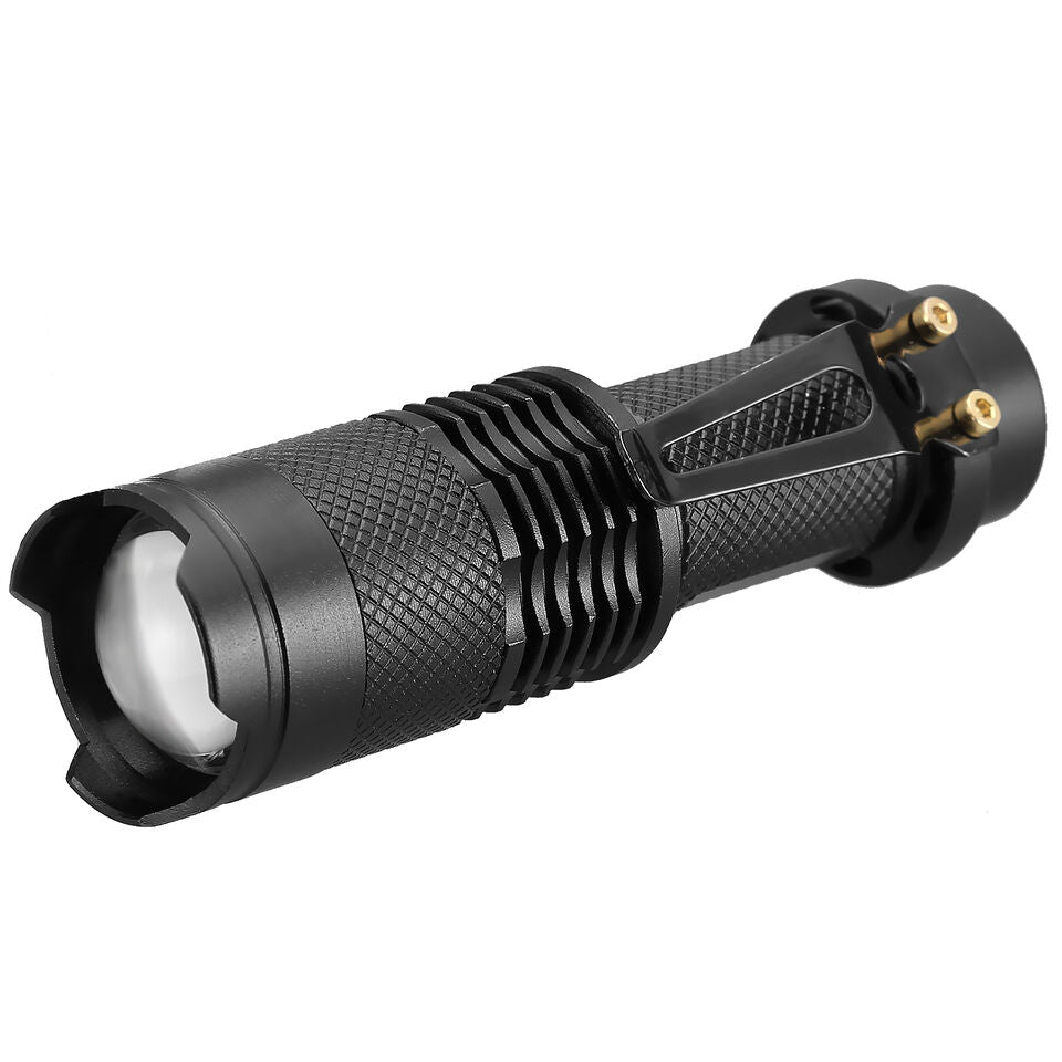 10 x Military Mini LED Flashlight Police Torch Lamp