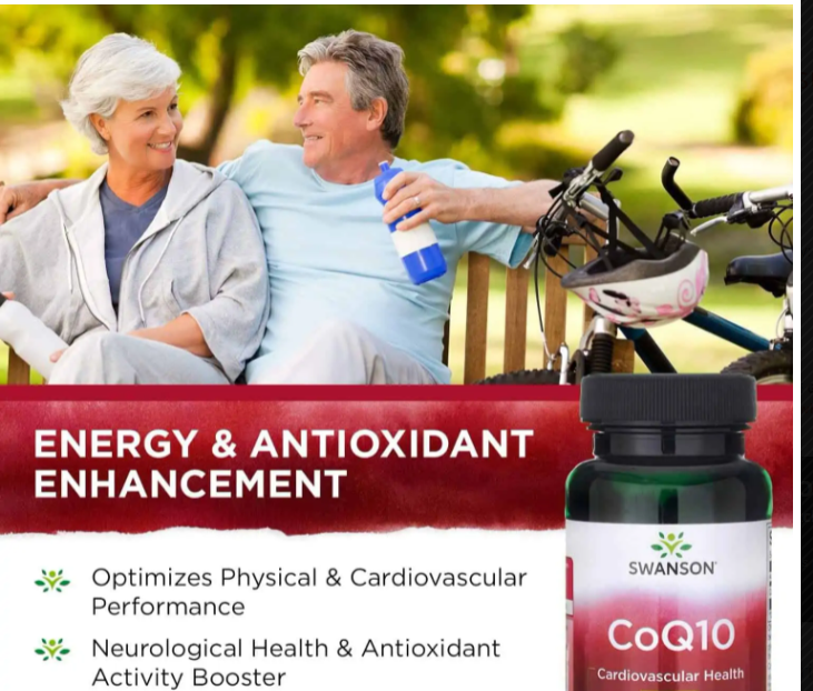 CoQ10 200mg 180 capsules (2x90) Q10 C0q 10 Coenzyme Cardiovascular Heart Health