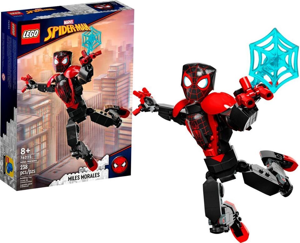 Brand New! LEGO - Marvel Miles Morales Figure 76225 Toy Building Kit 238 Pieces