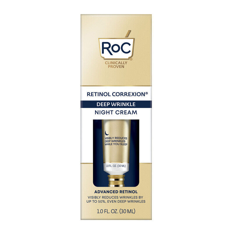 2X RoC Retinol Correxion Moisturizer Night Wrinkle Remover Anti-Aging Face Cream