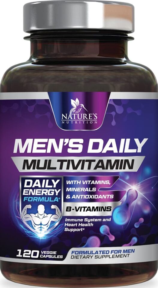 Multivitamin for Men Highest Potency Daily Mens Vitamins & Minerals Supplement